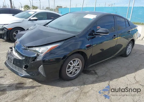 2018 Toyota Prius Two from USA, damaged, VIN JTDKBRFUXJ3057596